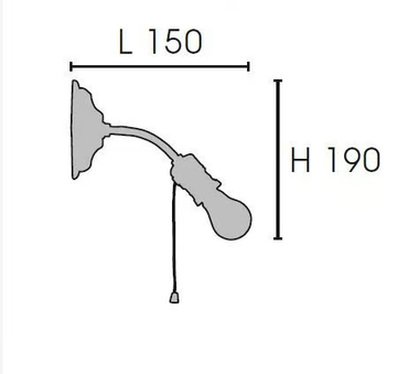 ESSENZIALE ABAT-JOUR - Porcelain wall light by GI Gambarelli - view 3
